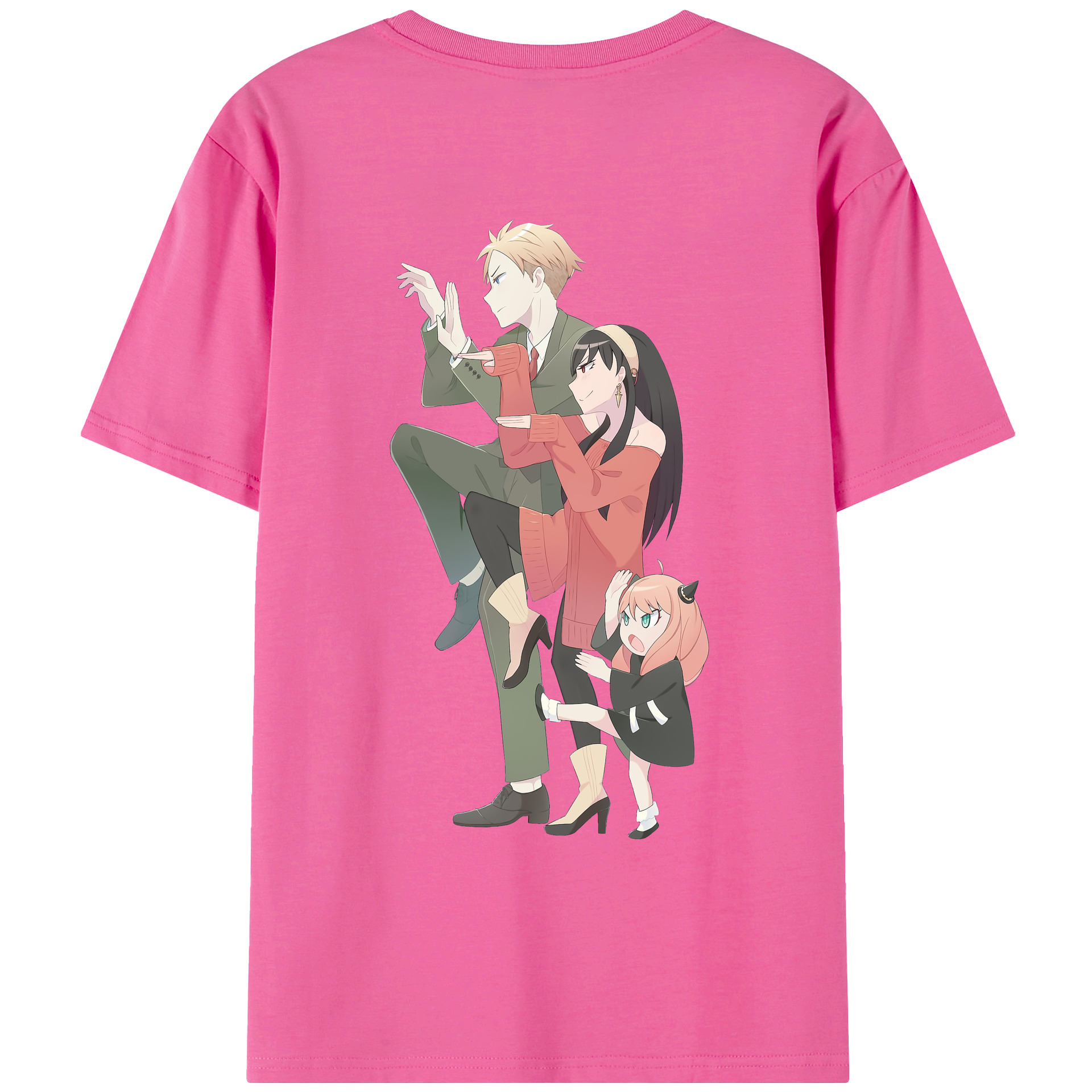 （画像用） SPY×FAMILY间谍家家酒 レディース半袖Tシャツ(バックプリント)